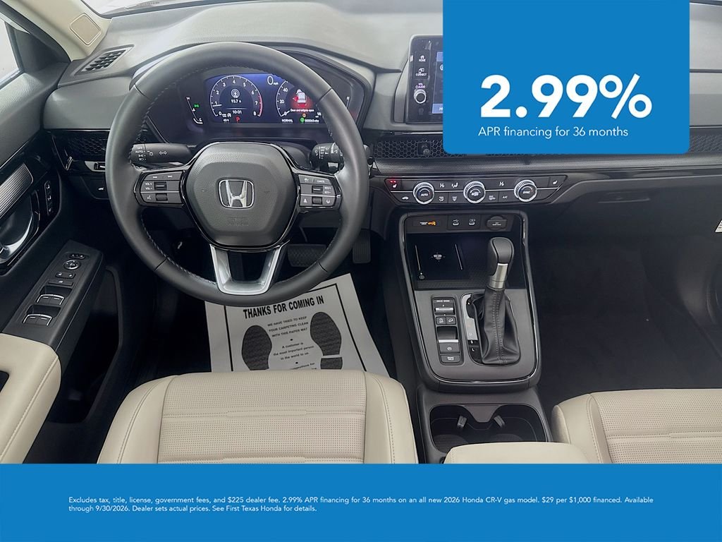 New 2027 Platinum White Pearl Honda EX-L image 31