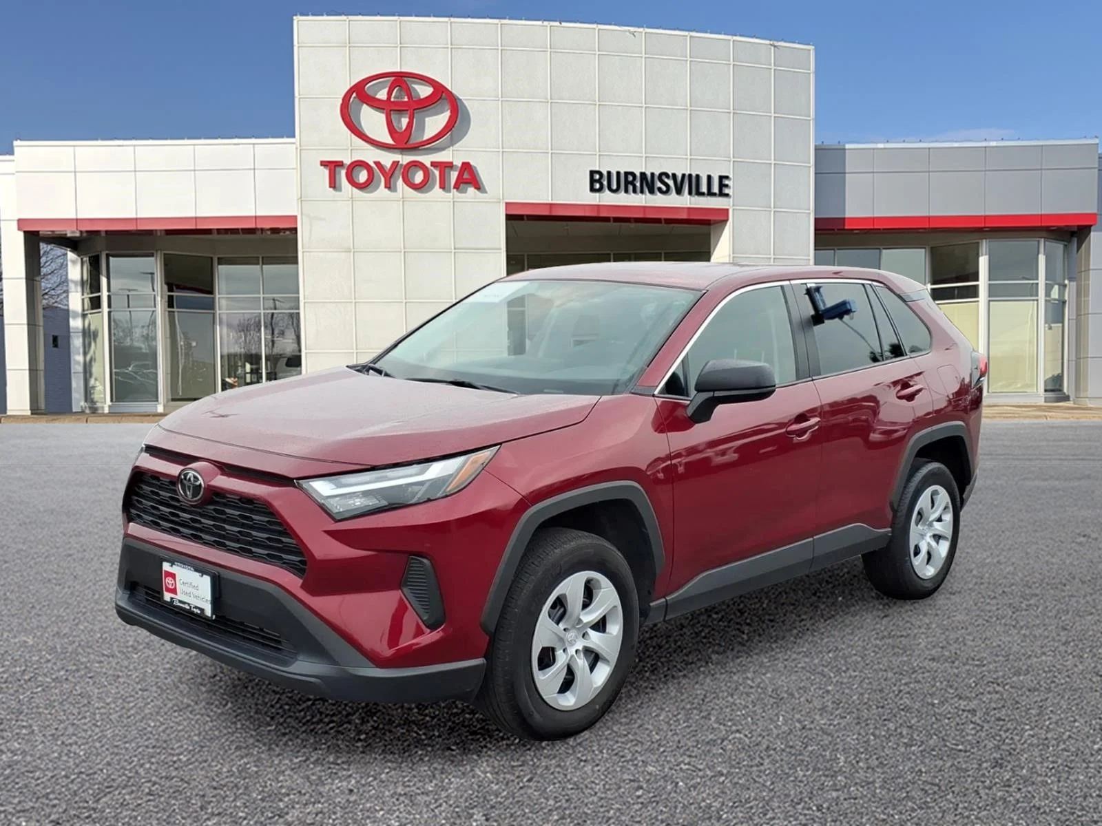 Used 2025 Red Toyota LE image 8