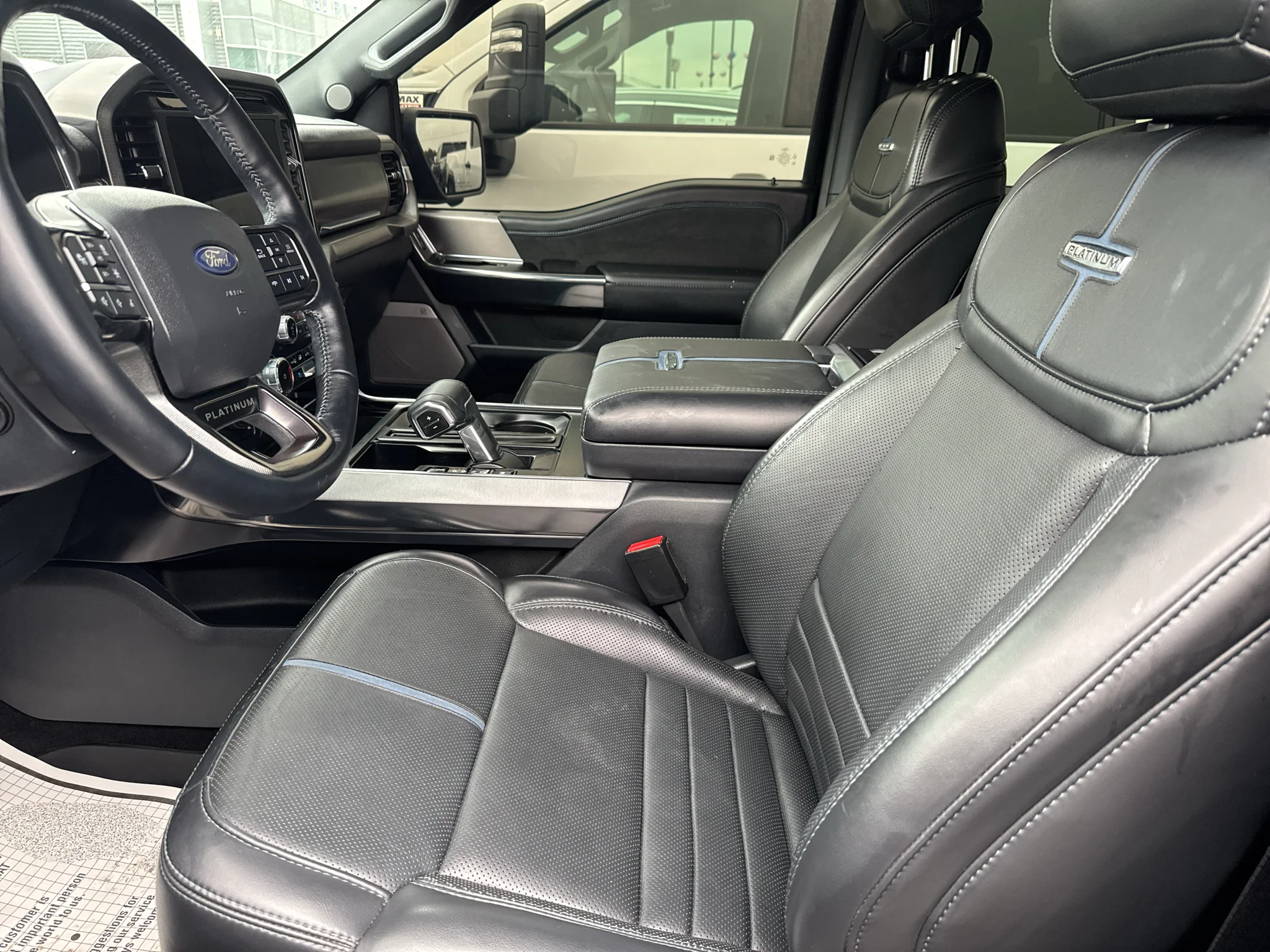Used 2025 Agate Black Metallic Ford Platinum image 12