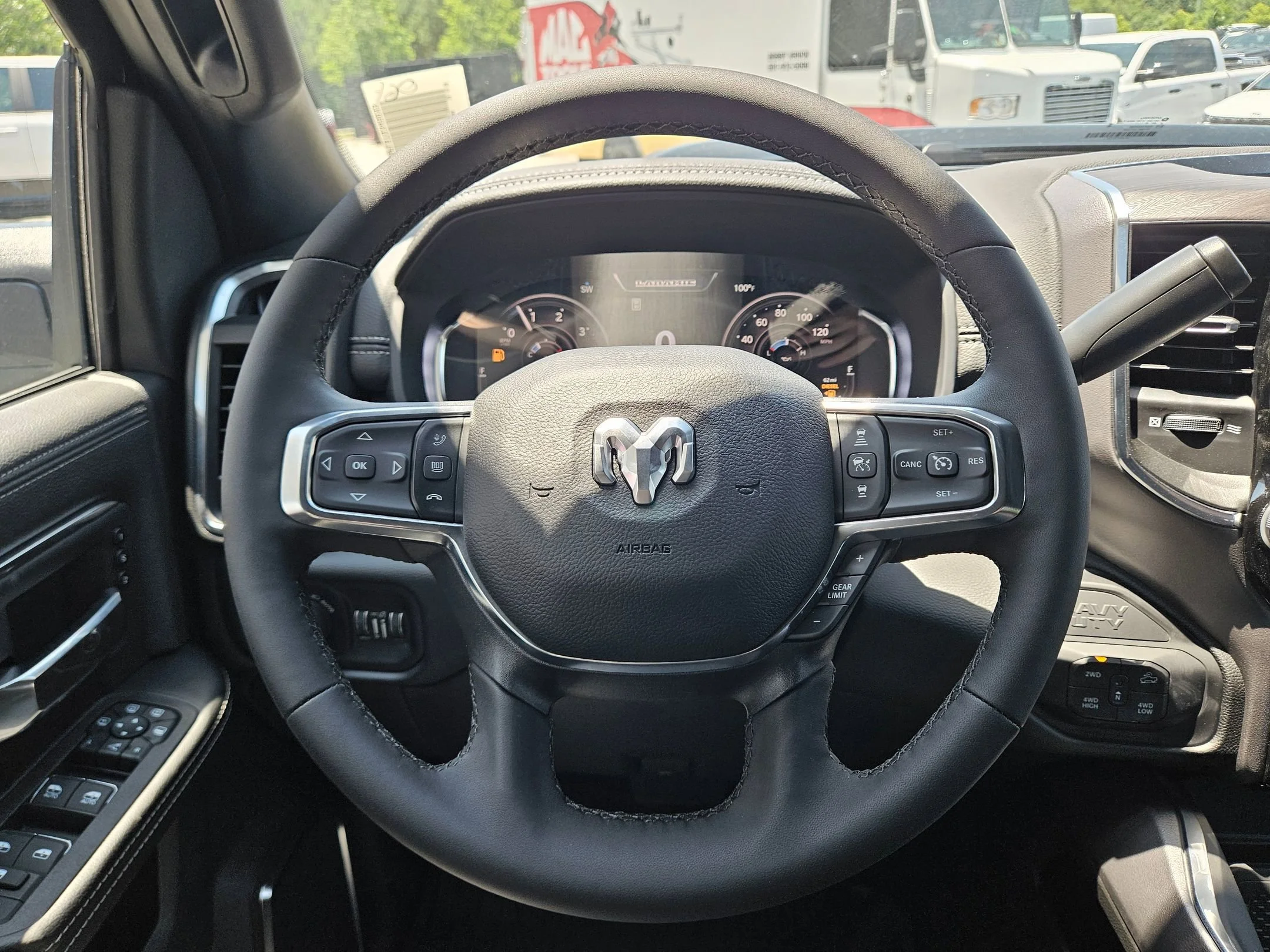 New 2026 Diamond Black Crystal Pearlcoat Ram Laramie image 13