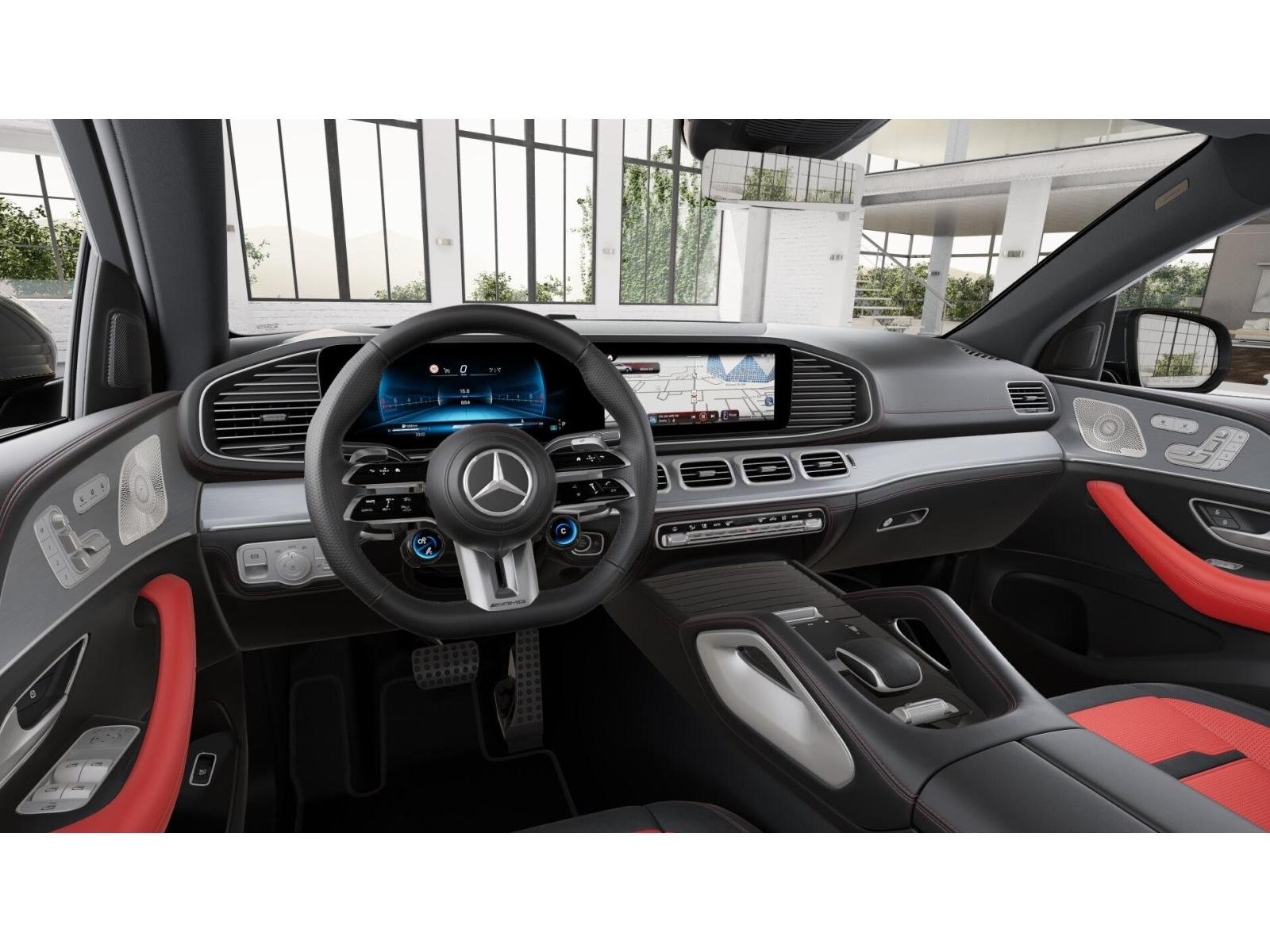 New 2026 Cirrus Silver Metallic Mercedes-Benz AMG® GLE 53 4MATIC+ Coupe image 3