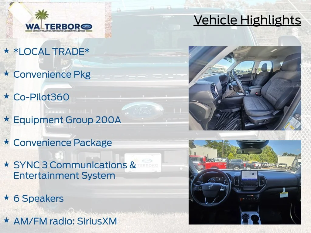 Certified Used 2023 White Ford Big Bend image 20