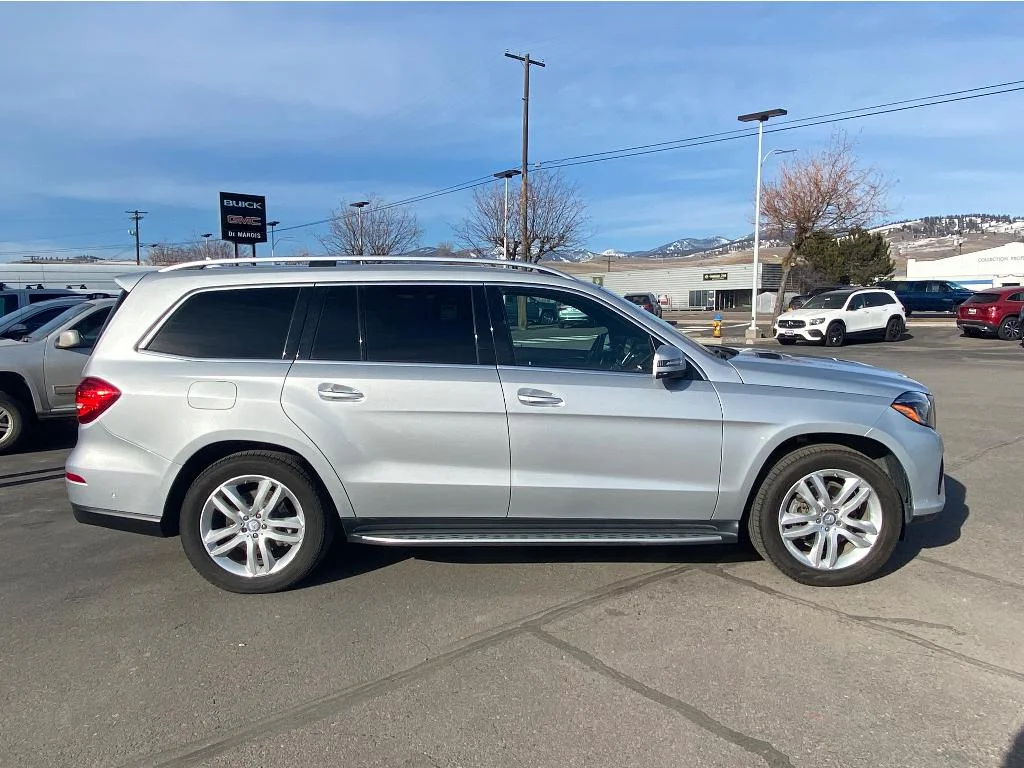 Used 2017 Silver Mercedes-Benz GLS 450 image 3