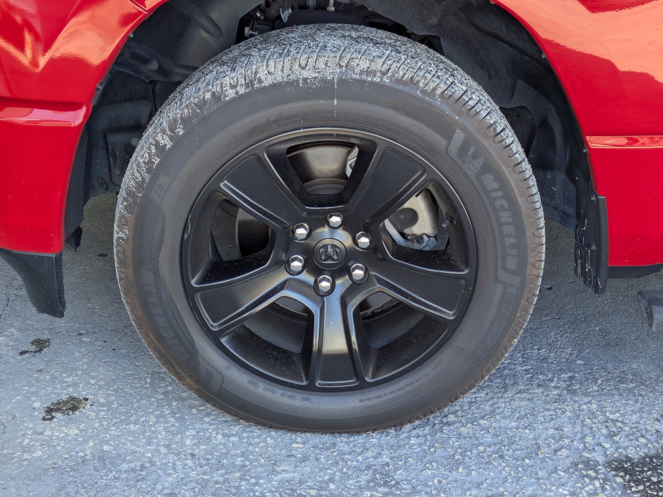 Used 2022 Flame Red Clearcoat Ram Big Horn image 12