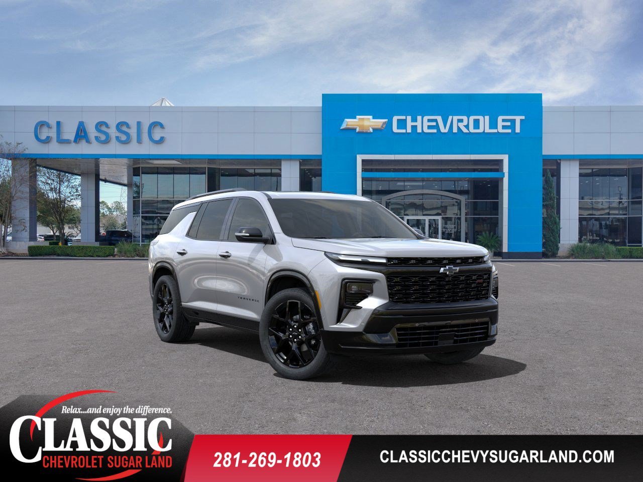 2025 Chevrolet Traverse RS Gray at Mossy Motors