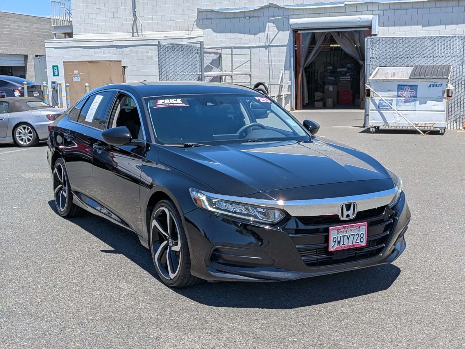 Used 2020 Black Honda LX image 3