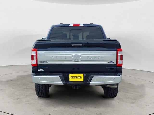 Certified Used 2023 Blue Metallic Ford King Ranch image 6