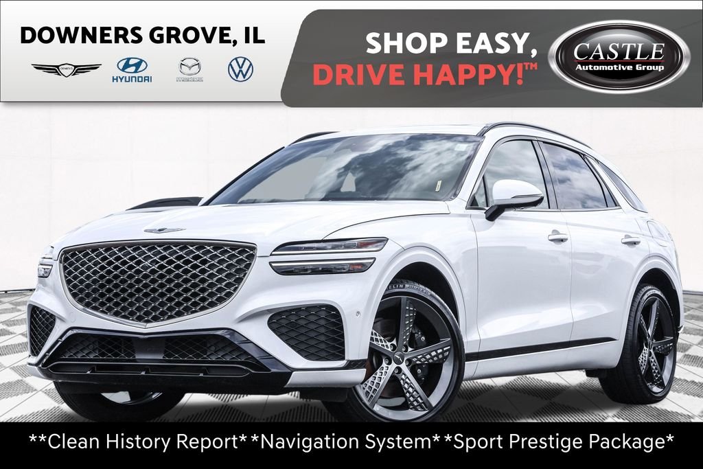 Used 2023 White Genesis 3.5T Sport image 1