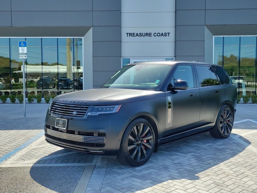 New 2026 Obsidian Black Satin Land Rover SV image 1