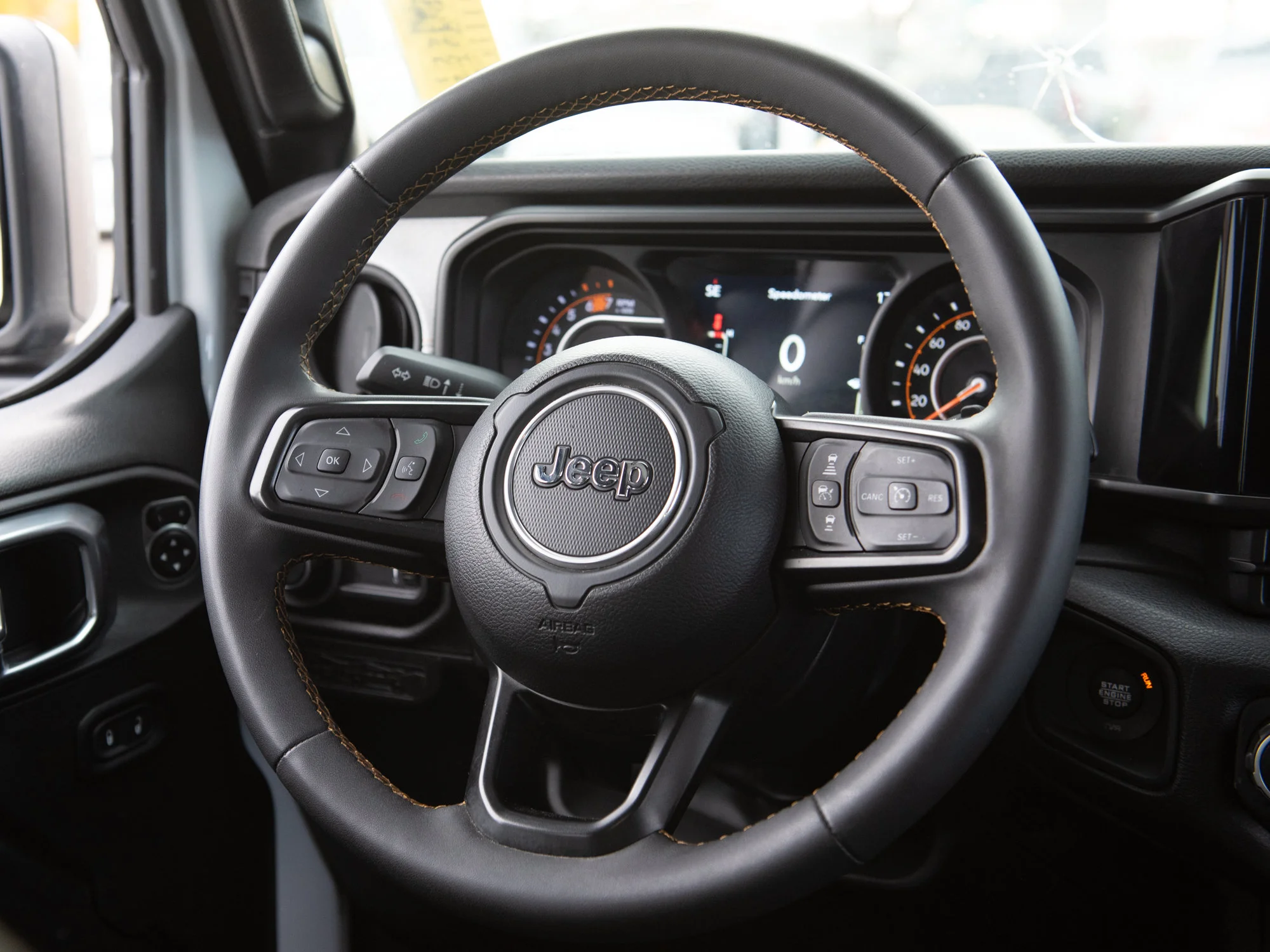 Used 2024 White Jeep Willys* 4 Door 4x4, Safety Group, Rear Locker, Heated Seats/Wheel image 4