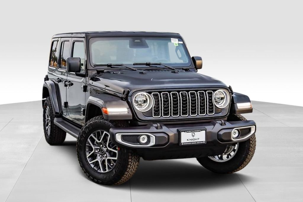 New 2026 Black Clearcoat Jeep Sahara image 2