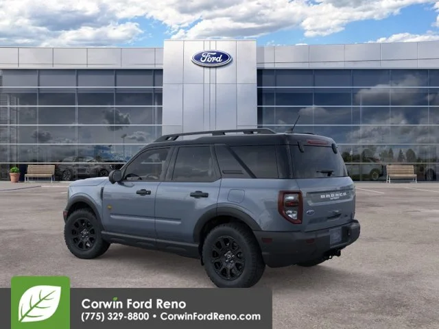 New 2026 Azure Gray Metallic Tri-Coat Ford Badlands image 4