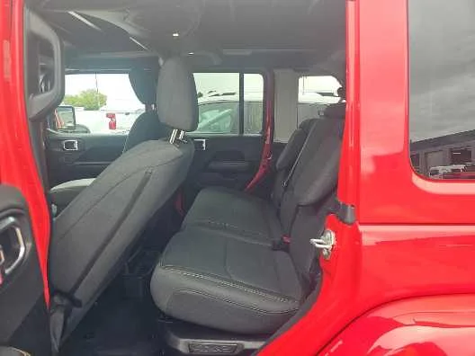 Used 2025 Firecracker Red Clearcoat Jeep Sahara image 9