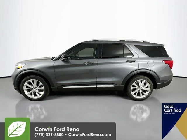 Used 2022 Gray Metallic Ford Platinum image 5