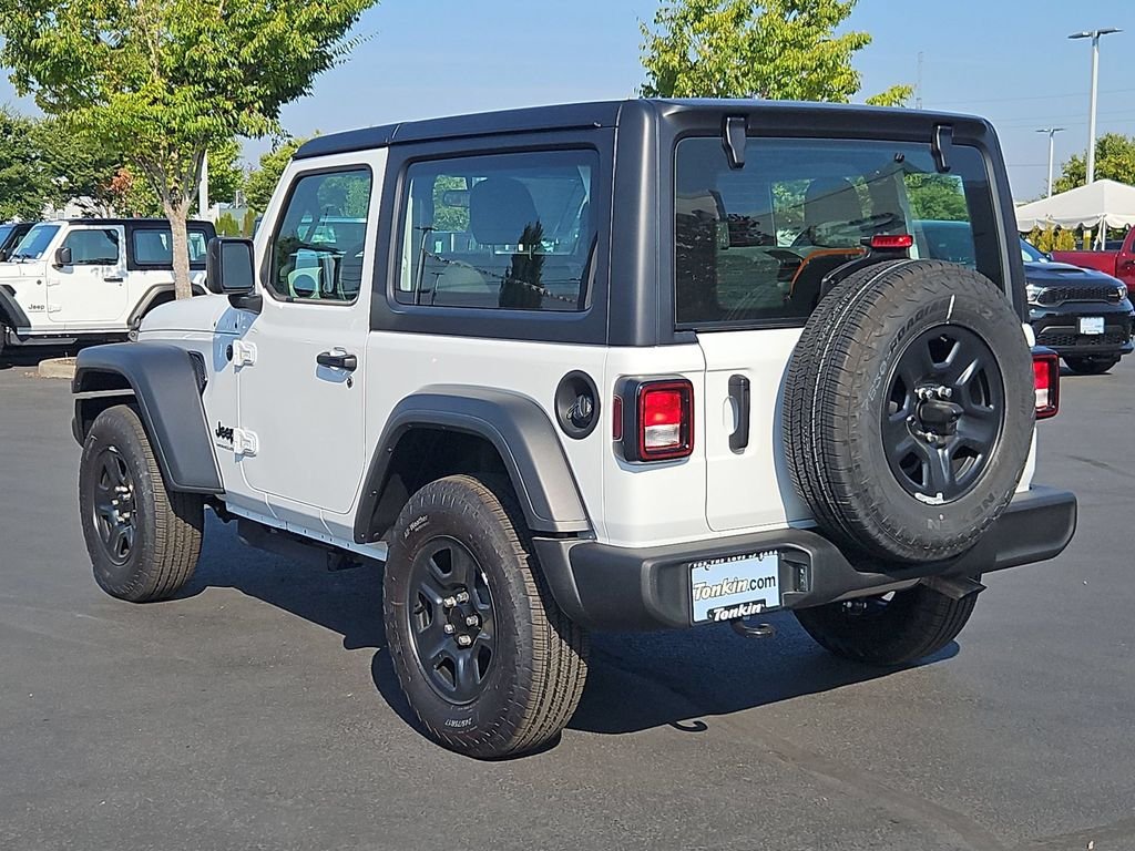New 2026 Bright White Clearcoat Jeep Sport image 4