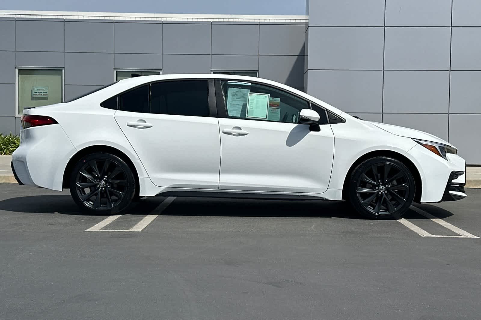 Certified Used 2024 Ice Cap/Midnight Black Metallic Toyota XSE image 3