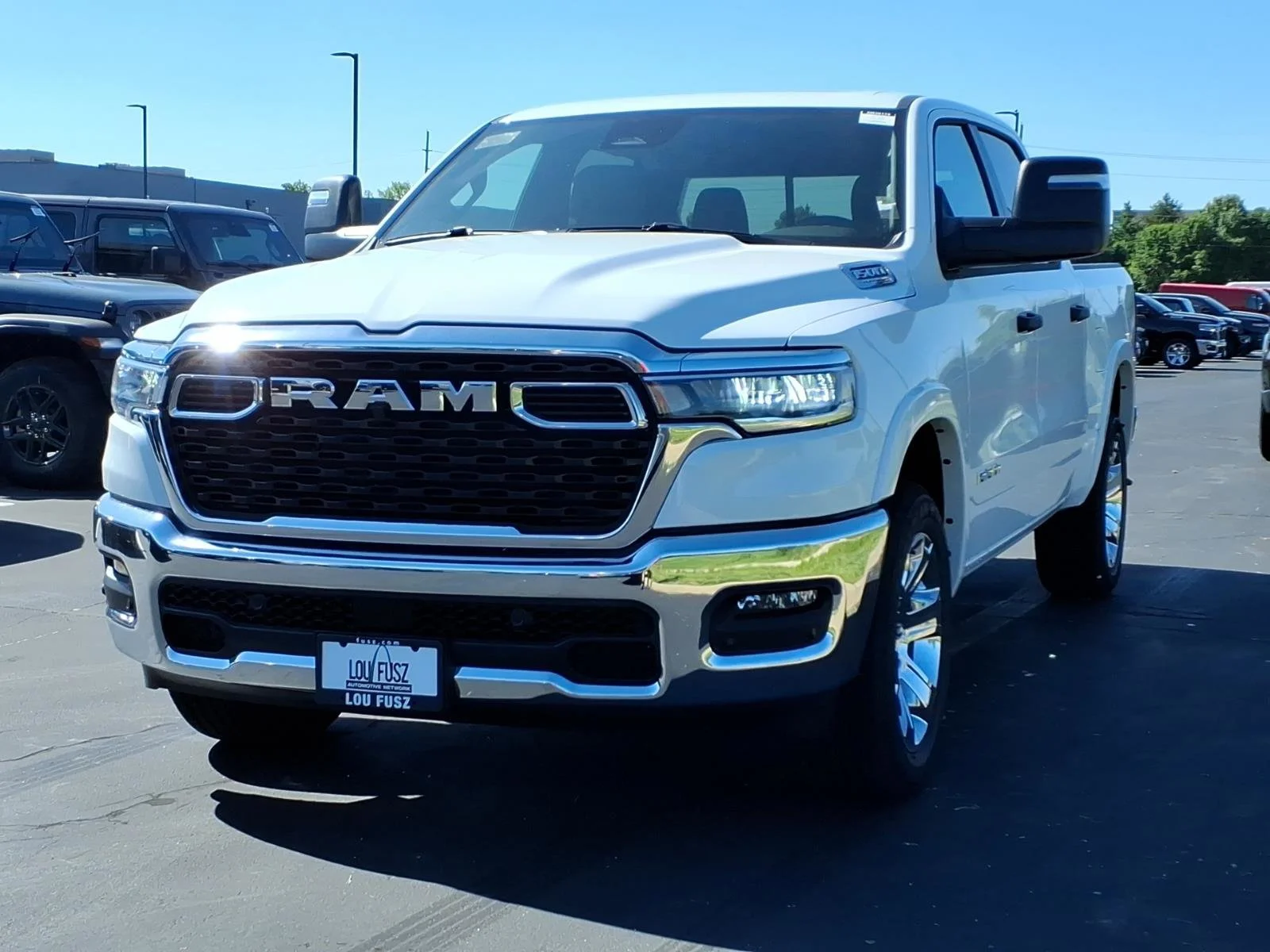 New 2026 Bright White Clearcoat Ram Big Horn image 2