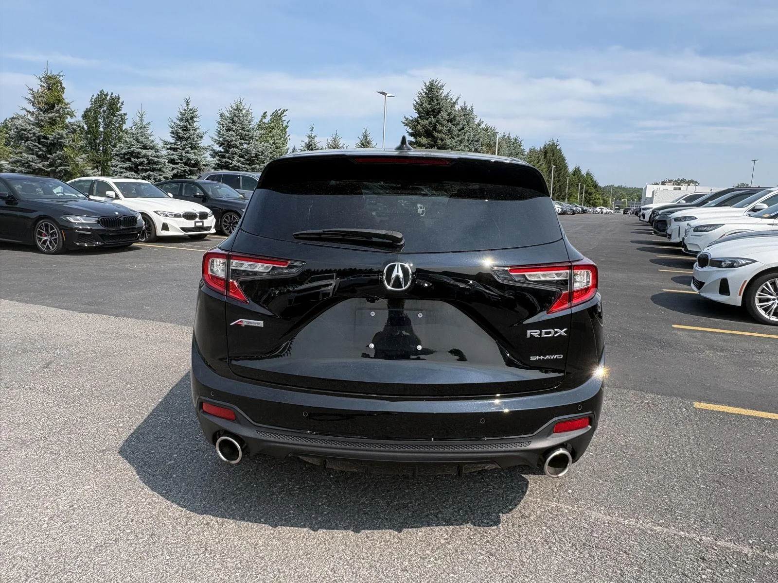 Used 2023 Majestic Black Pearl Acura SH-AWD w/A-SPEC image 6