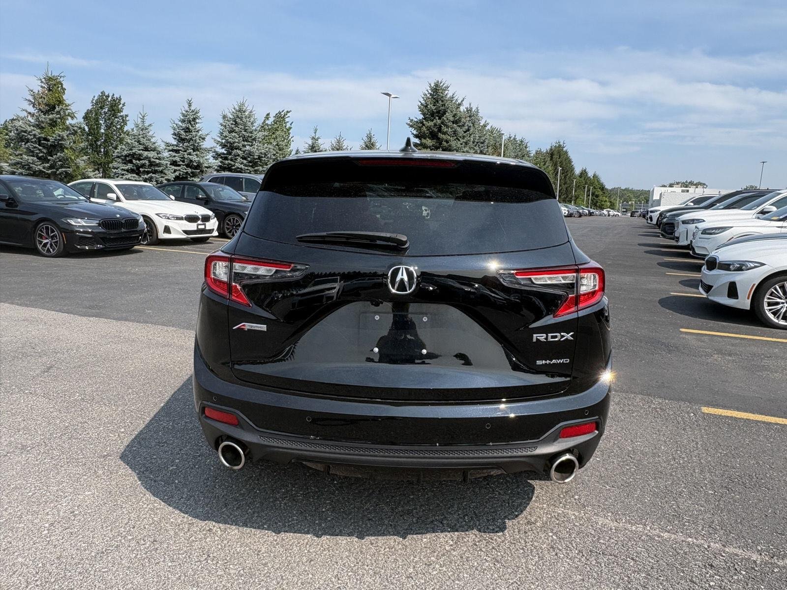 Used 2023 Majestic Black Pearl Acura SH-AWD w/A-SPEC image 6