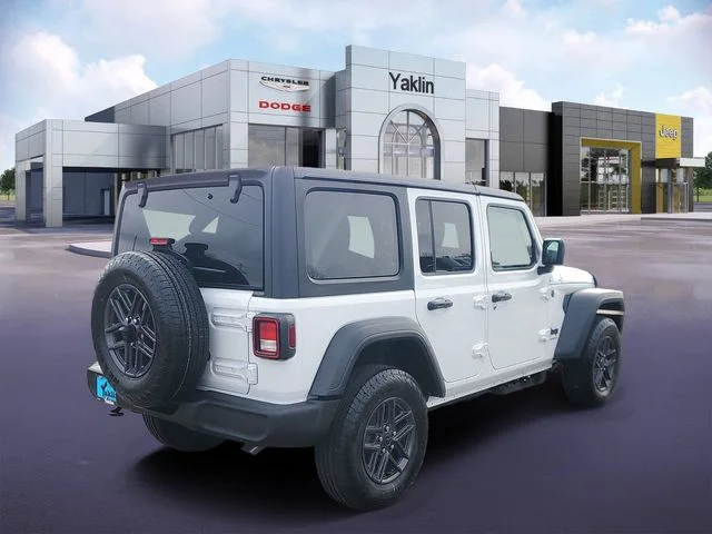 New 2026 Bright White Clearcoat Jeep Sport S image 4