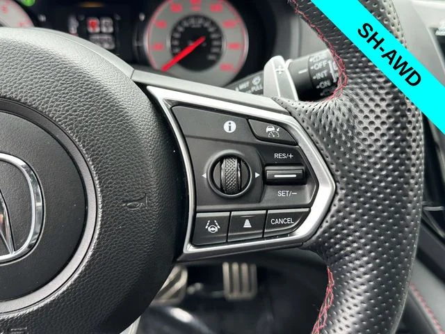 Used 2023 Majestic Black Pearl Acura A-Spec Advance Package image 24