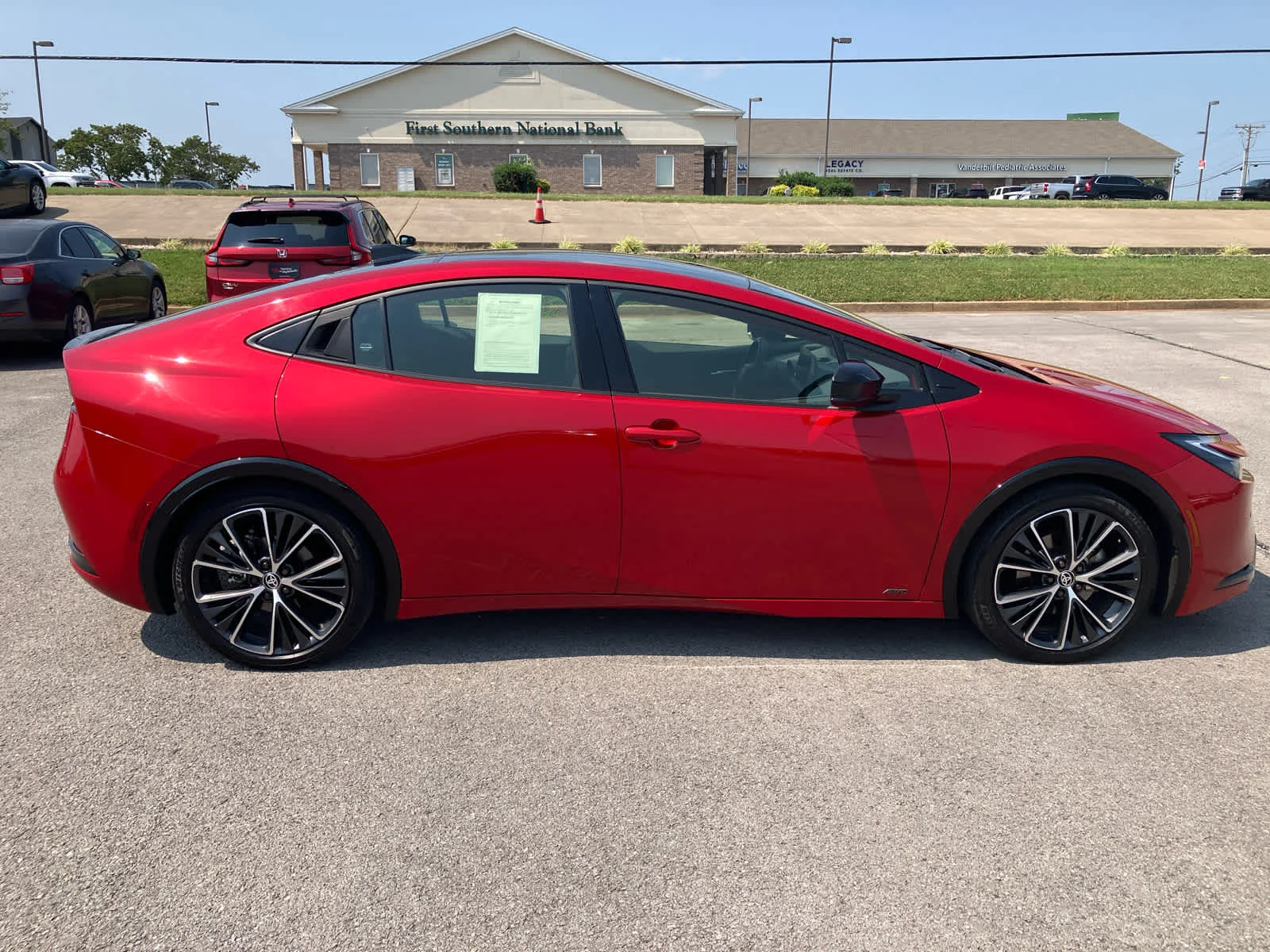 Certified Used 2024 Supersonic Red Toyota XLE image 10