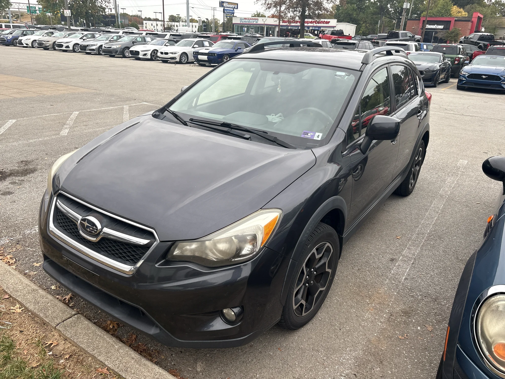 Used 2014 Dark Gray Metallic Subaru Premium image 2