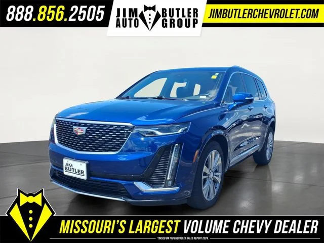 Certified Used 2024 Blue Cadillac Premium Luxury image 1