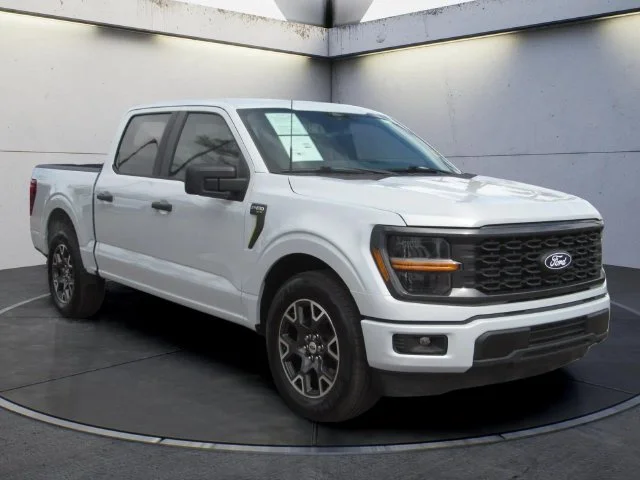 Used 2025 White Metallic Ford STX image 2
