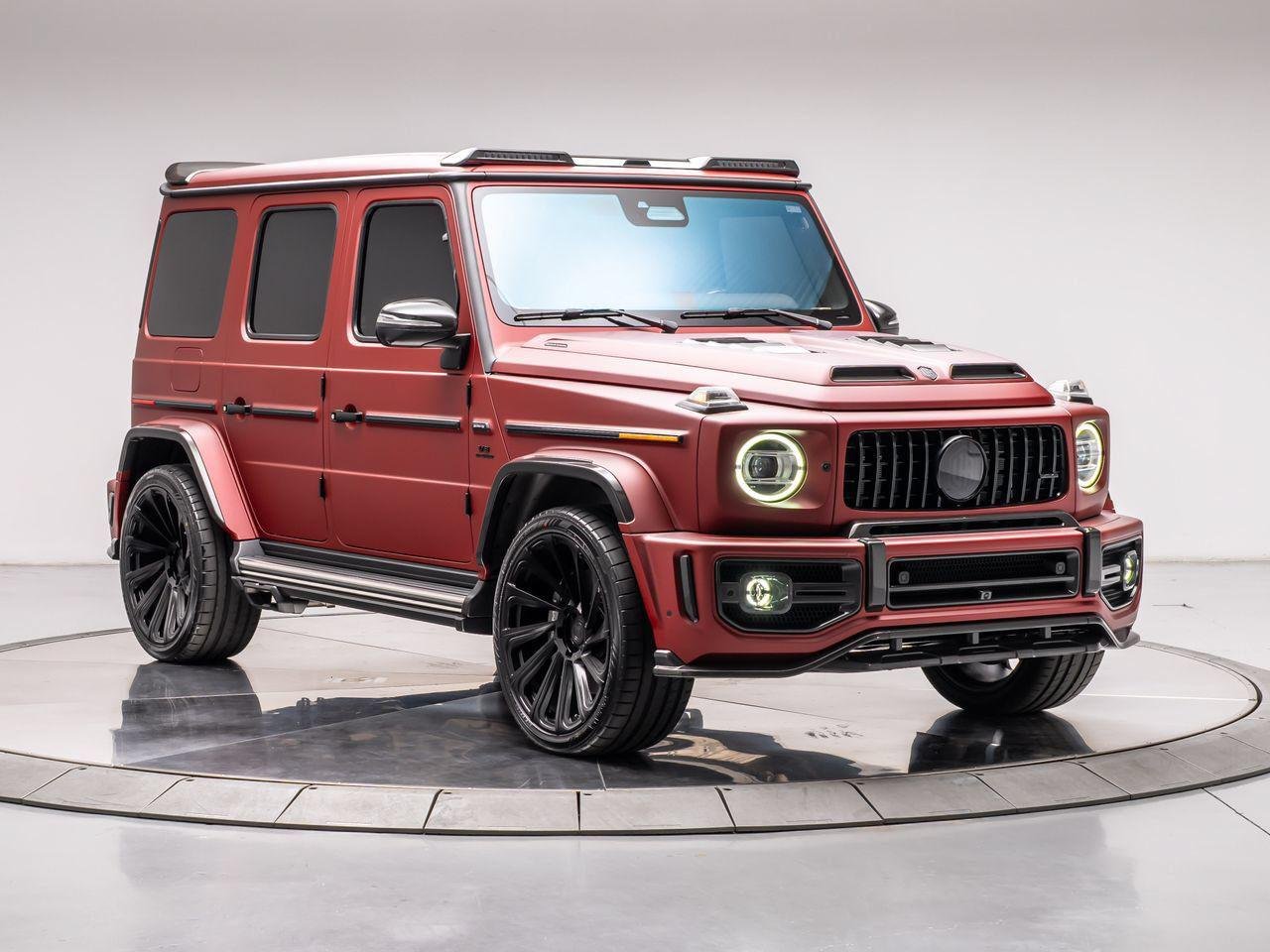 Used 2025 SATIN DARK RED PPF Mercedes-Benz AMG® G63 image 7