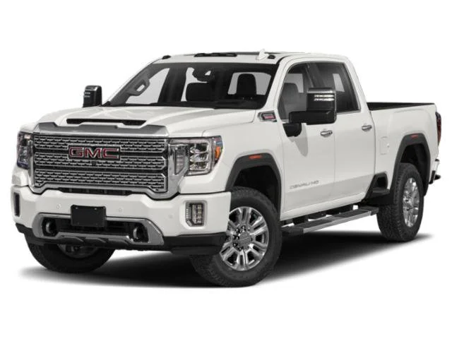 Used 2021 White Frost Tricoat GMC Denali image 1