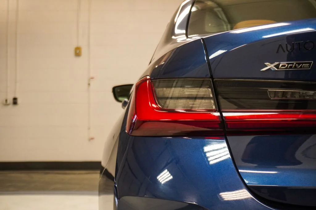 Used 2023 Blue BMW 330e xDrive image 36