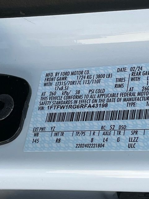 Used 2024 Oxford White Ford Raptor image 37