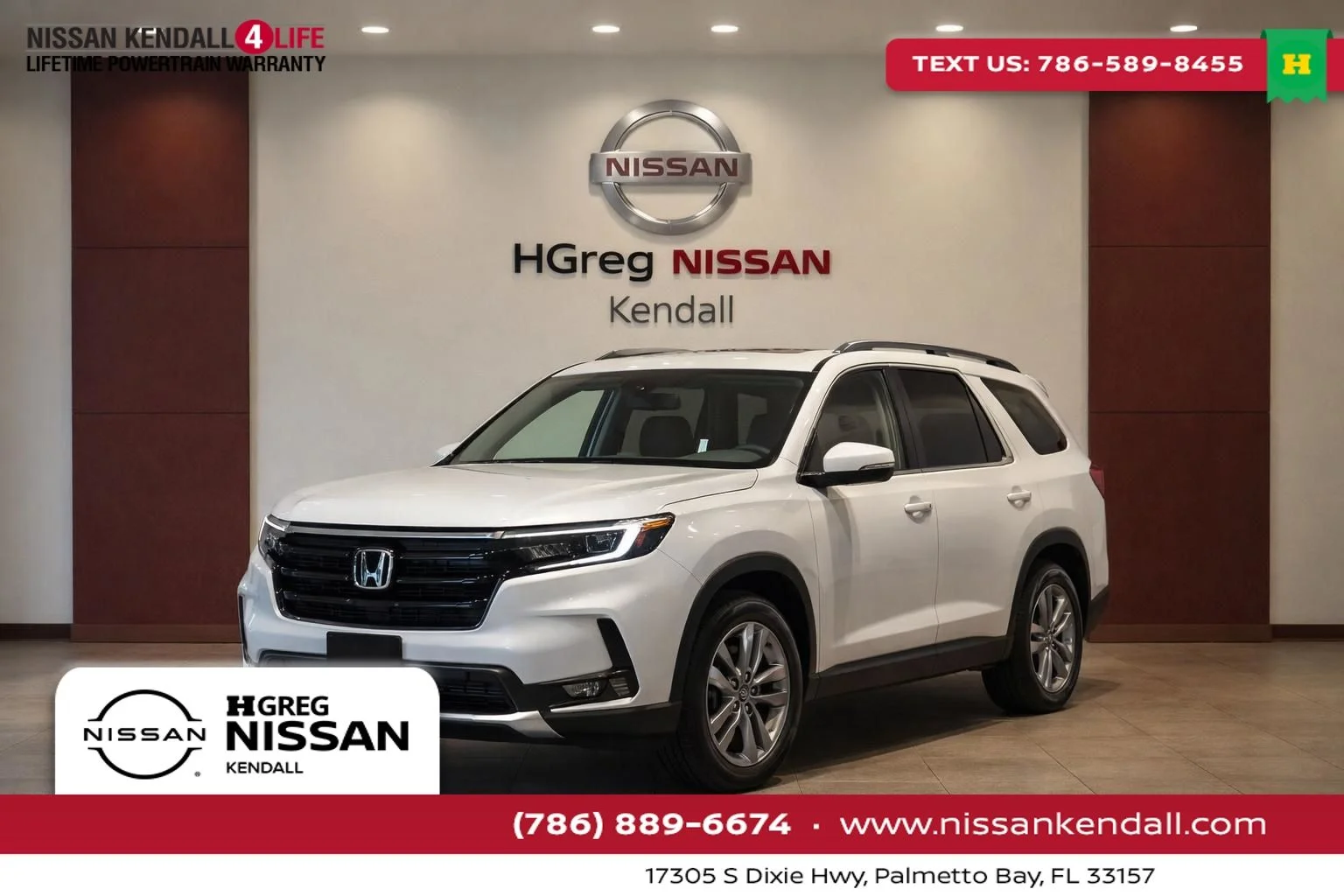 Used 2025 White Honda Touring image 1