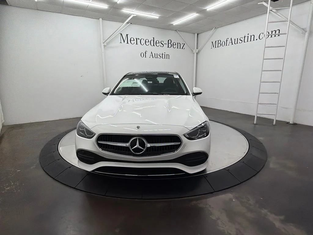 New 2026 White Mercedes-Benz C 300 image 2