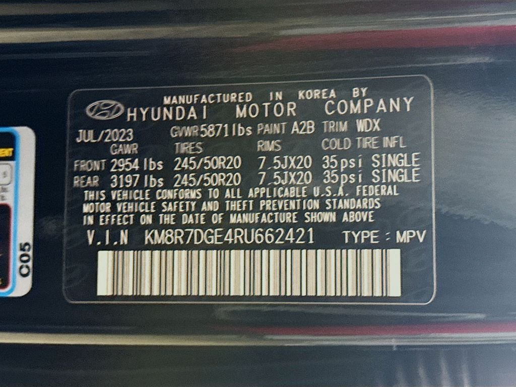 Used 2024 Abyss Black Pearl Hyundai Calligraphy image 34