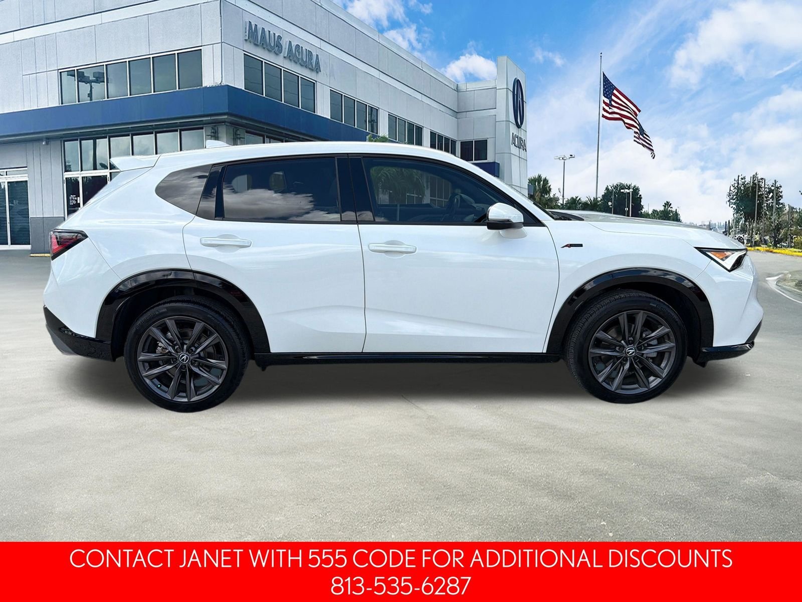 Used 2025 White Acura A-Spec Package image 3