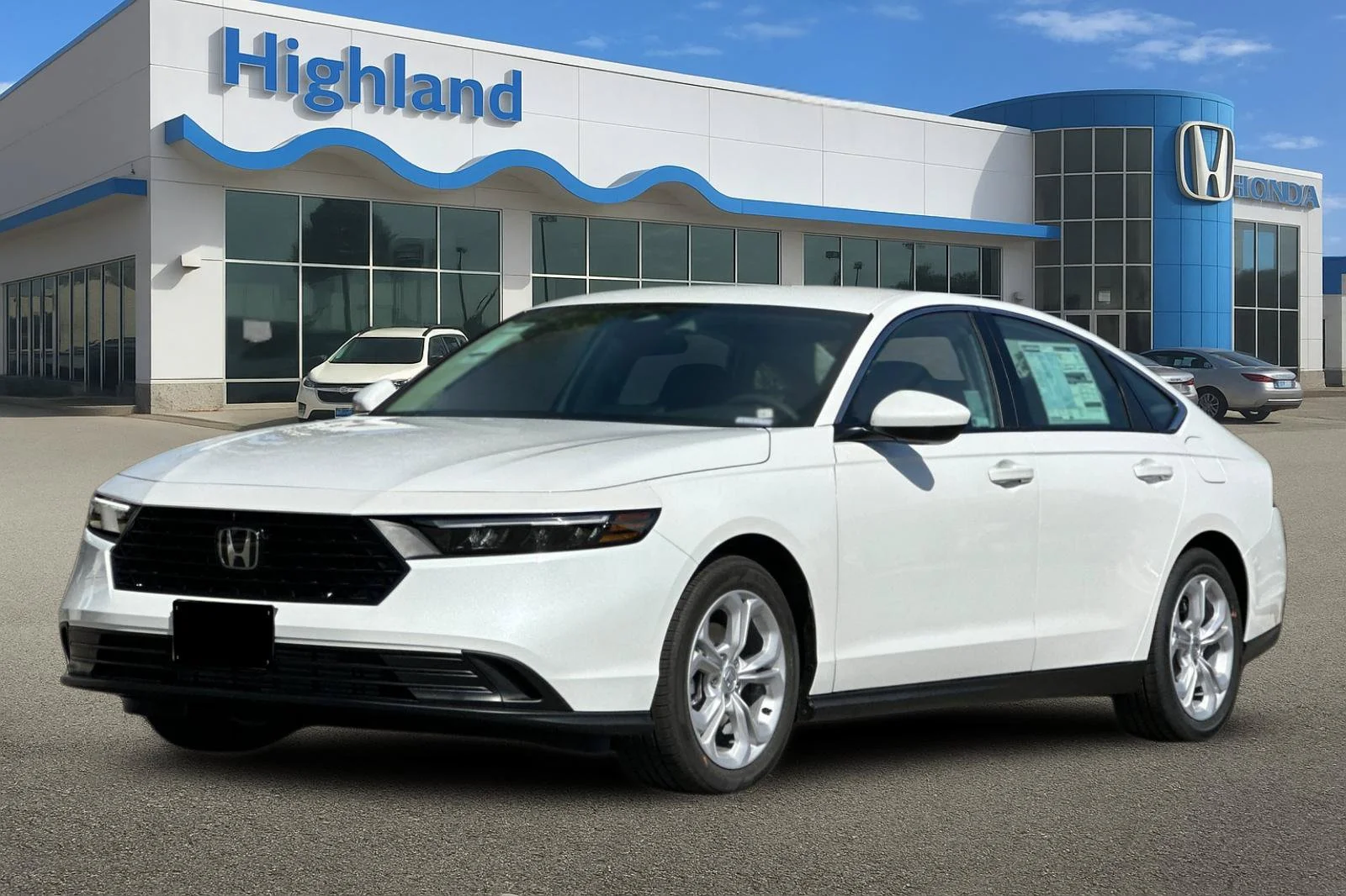 New 2026 Platinum White Pearl Honda LX image 1