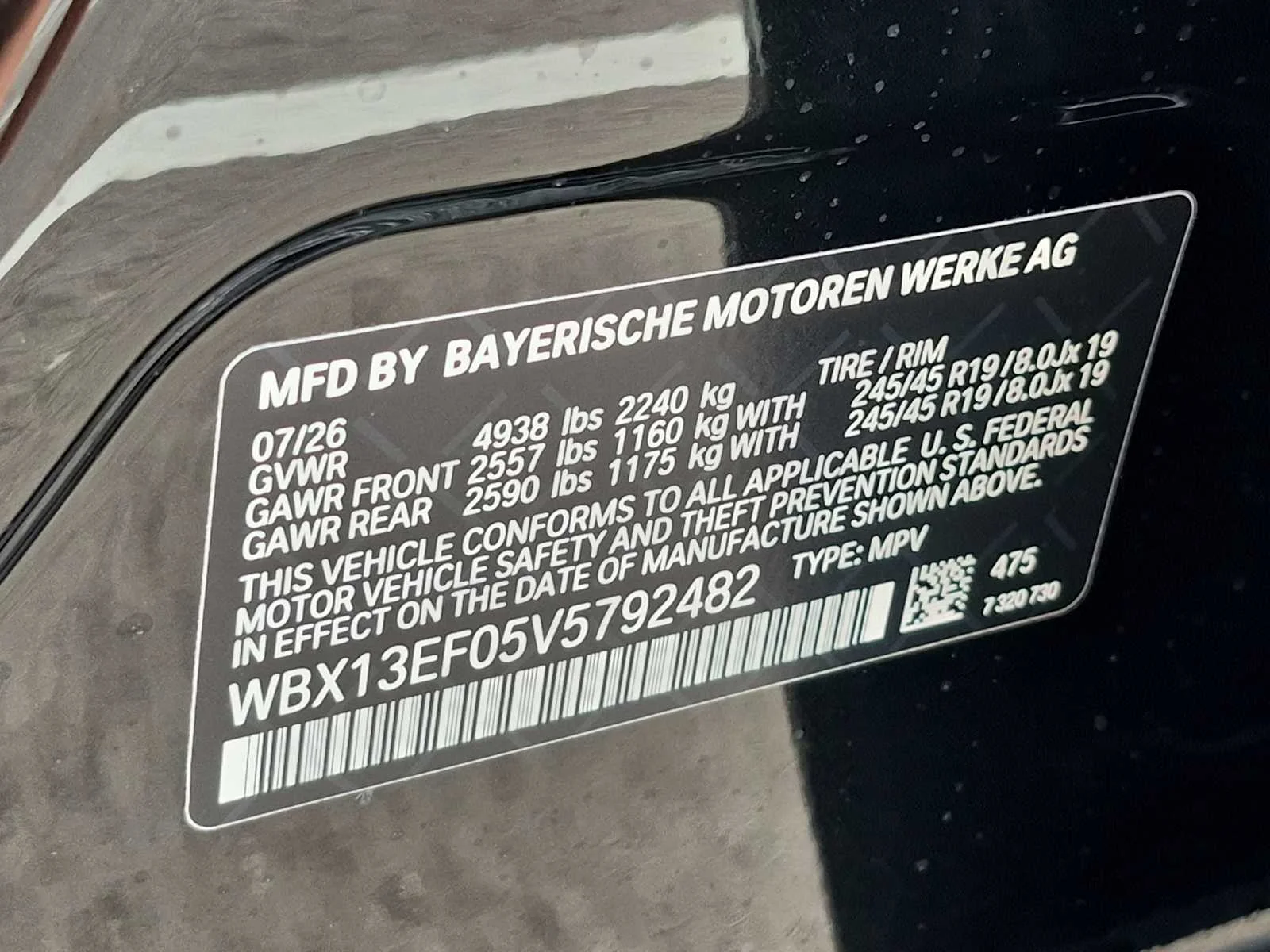 New 2027 Black Sapphire Metallic BMW M35i image 38