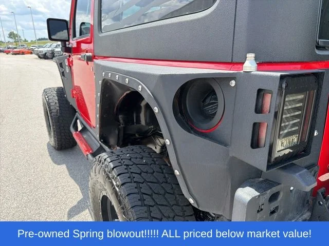 Used 2018 Red Jeep Rubicon Custom Build image 8