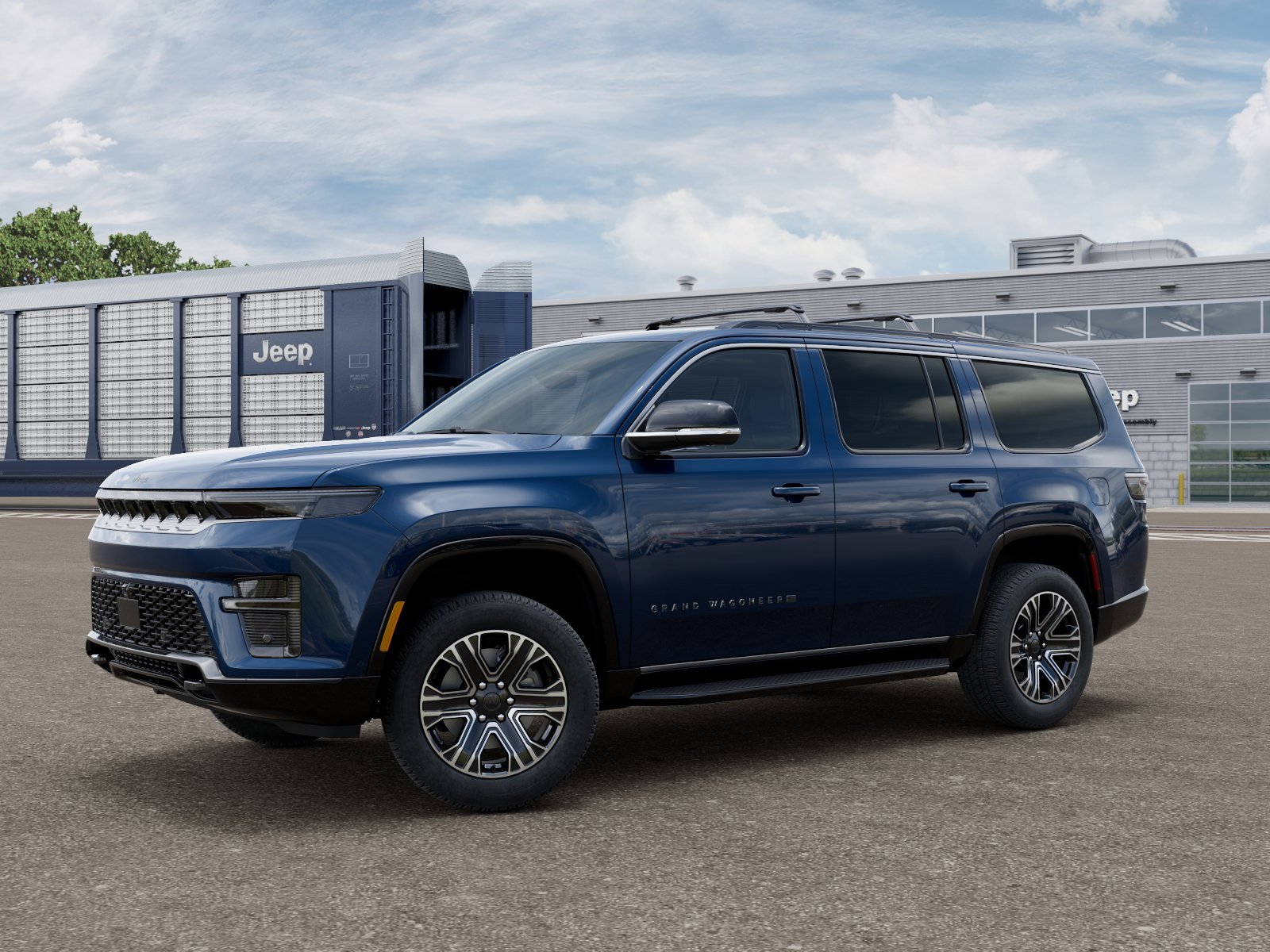 New 2026 Fathom Blue Pearl-Coat Exterior Paint (Late Availability) Jeep Grand Wagoneer image 1