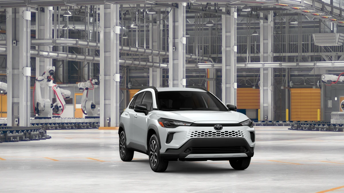 New 2026 Wind Chill Pearl Toyota Hybrid SE image 16