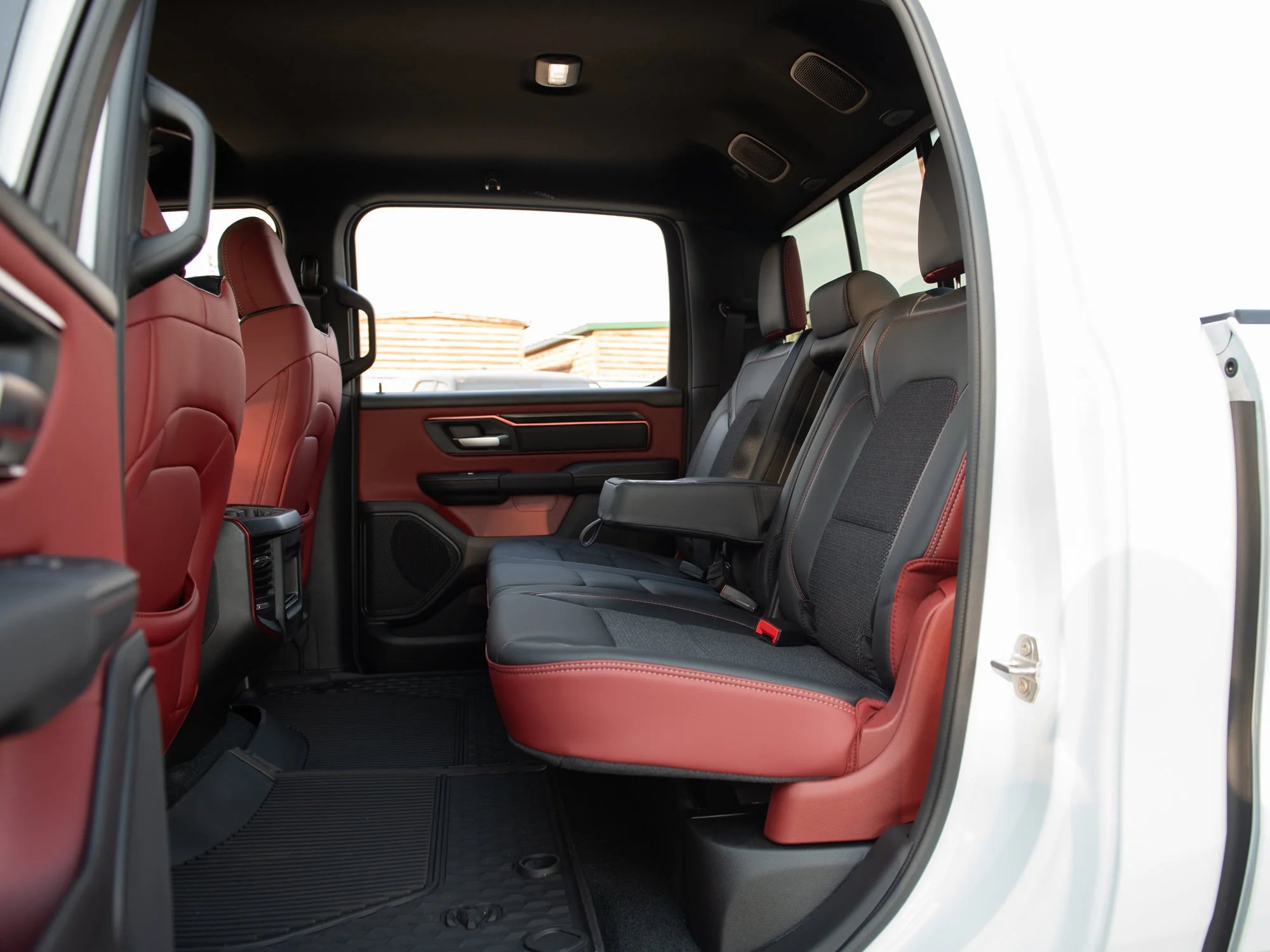 New 2026 White RAM Rebel* Crew Cab 4x4, 33 Inch A/T Tires, Heated Seats, Nav, Alpine Audio image 27