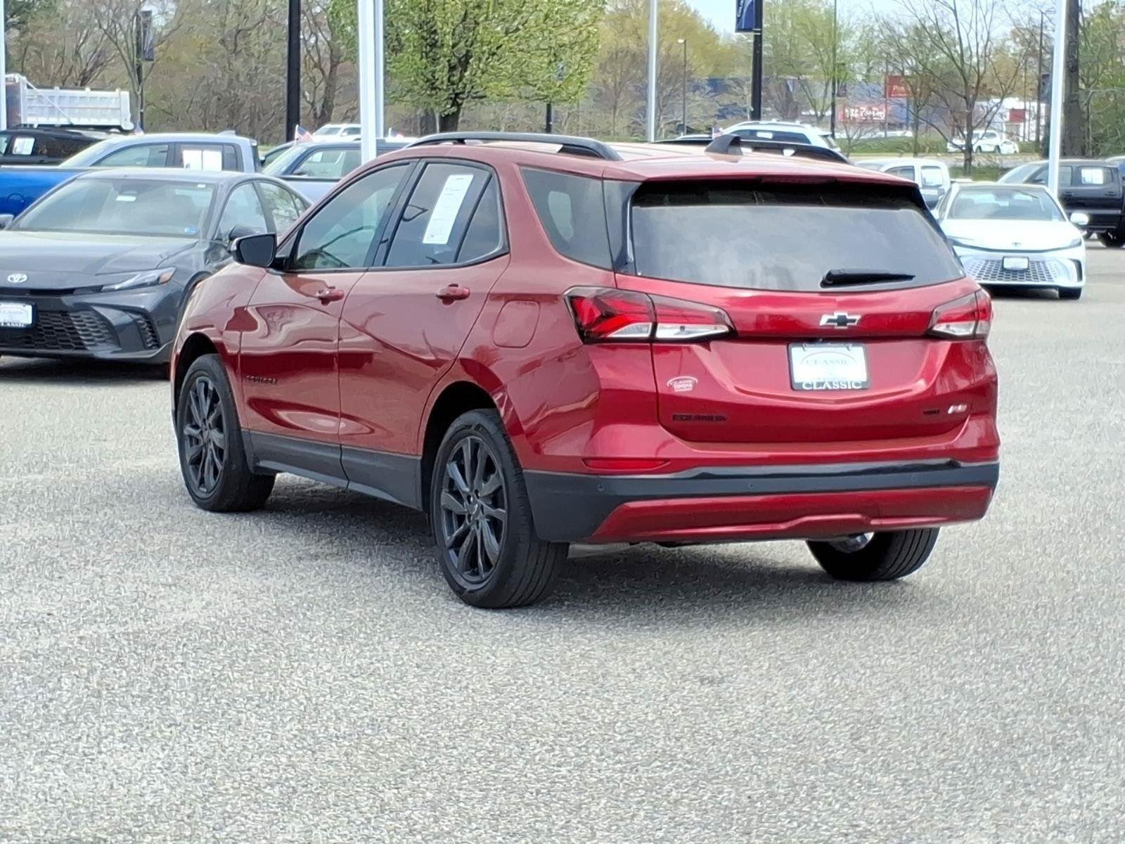 Used 2024 Radiant Red Tintcoat Chevrolet RS image 8