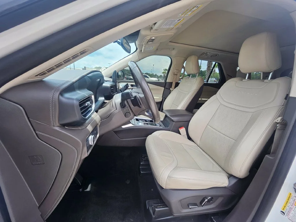 Certified Used 2020 White Ford Platinum image 4