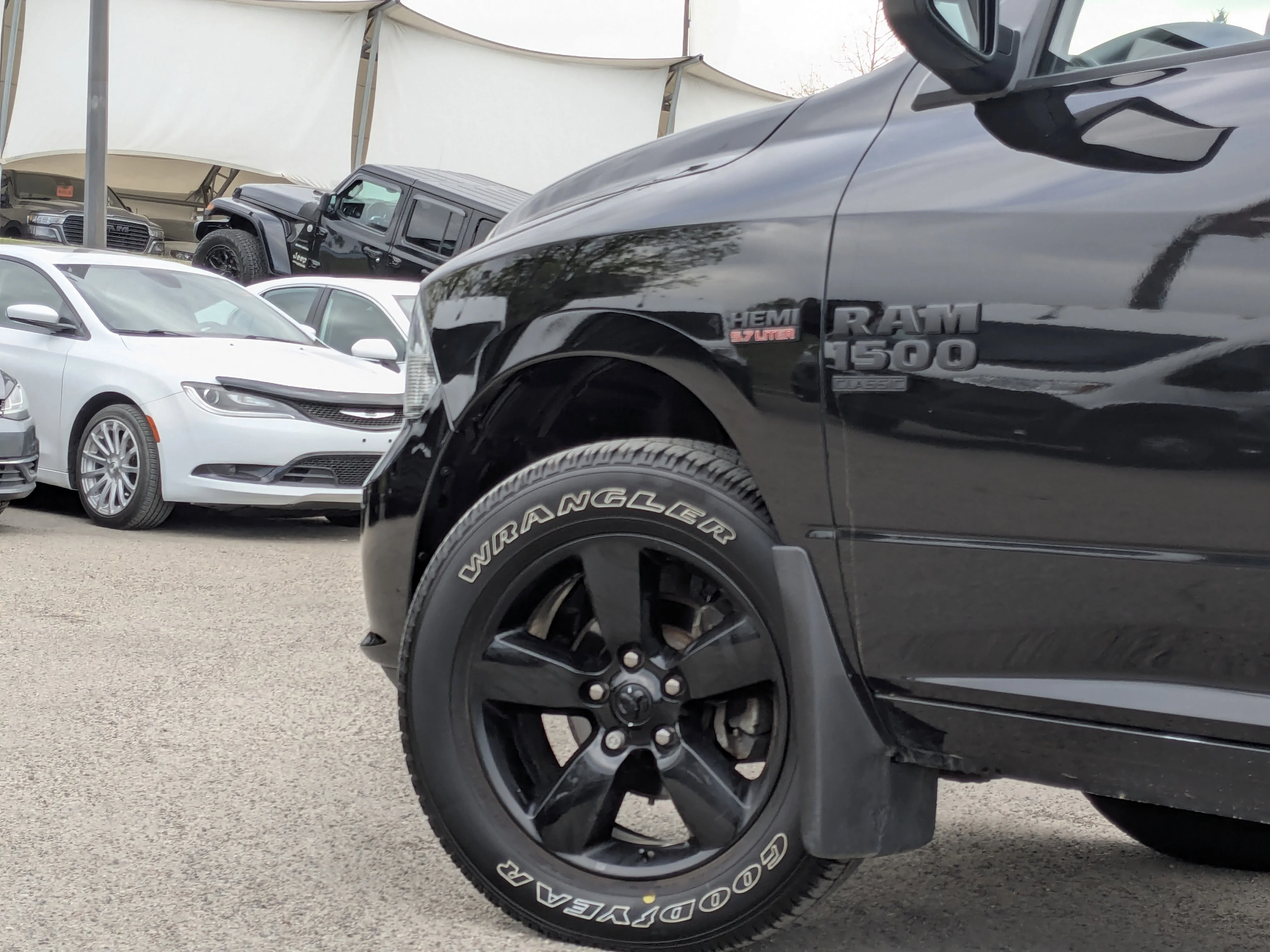 Used 2023 Black RAM Express - Night Edition - Sub Zero Pkg - Wheel & Sound Grp - LOADED image 9