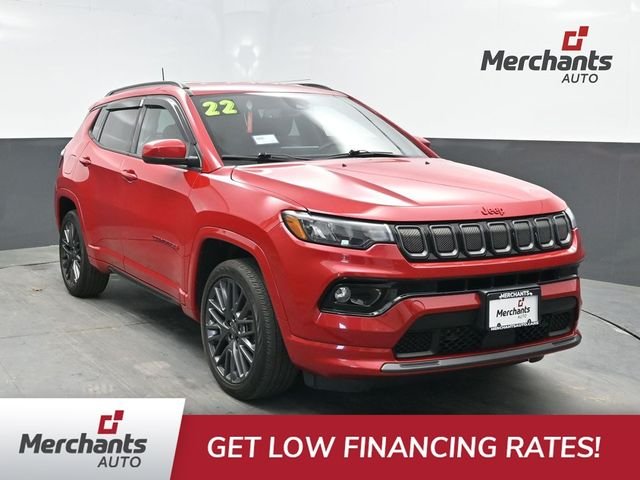Used 2022 Red Jeep Limited image 1