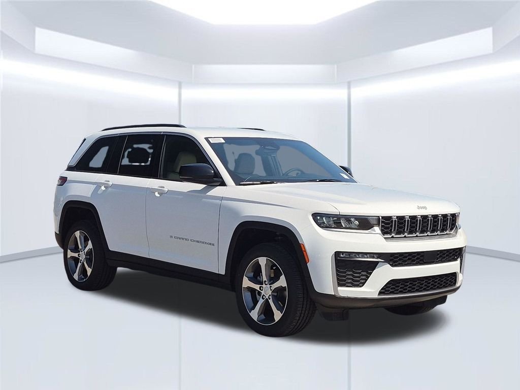 New 2026 Bright White Clear-Coat Exterior Paint Jeep Limited image 8