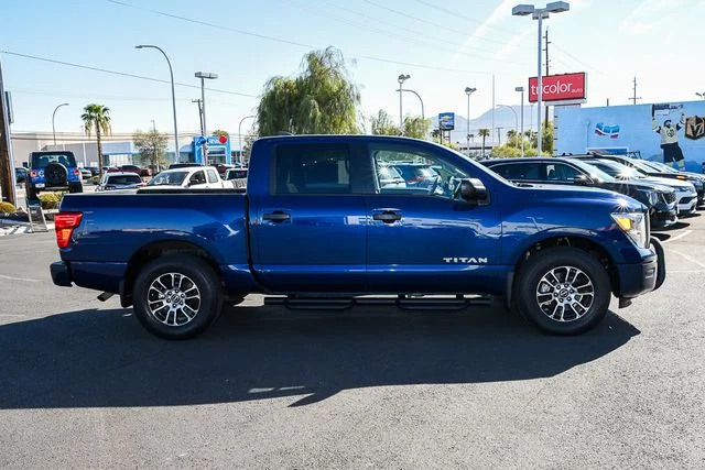 Used 2023 Blue Nissan SV image 6