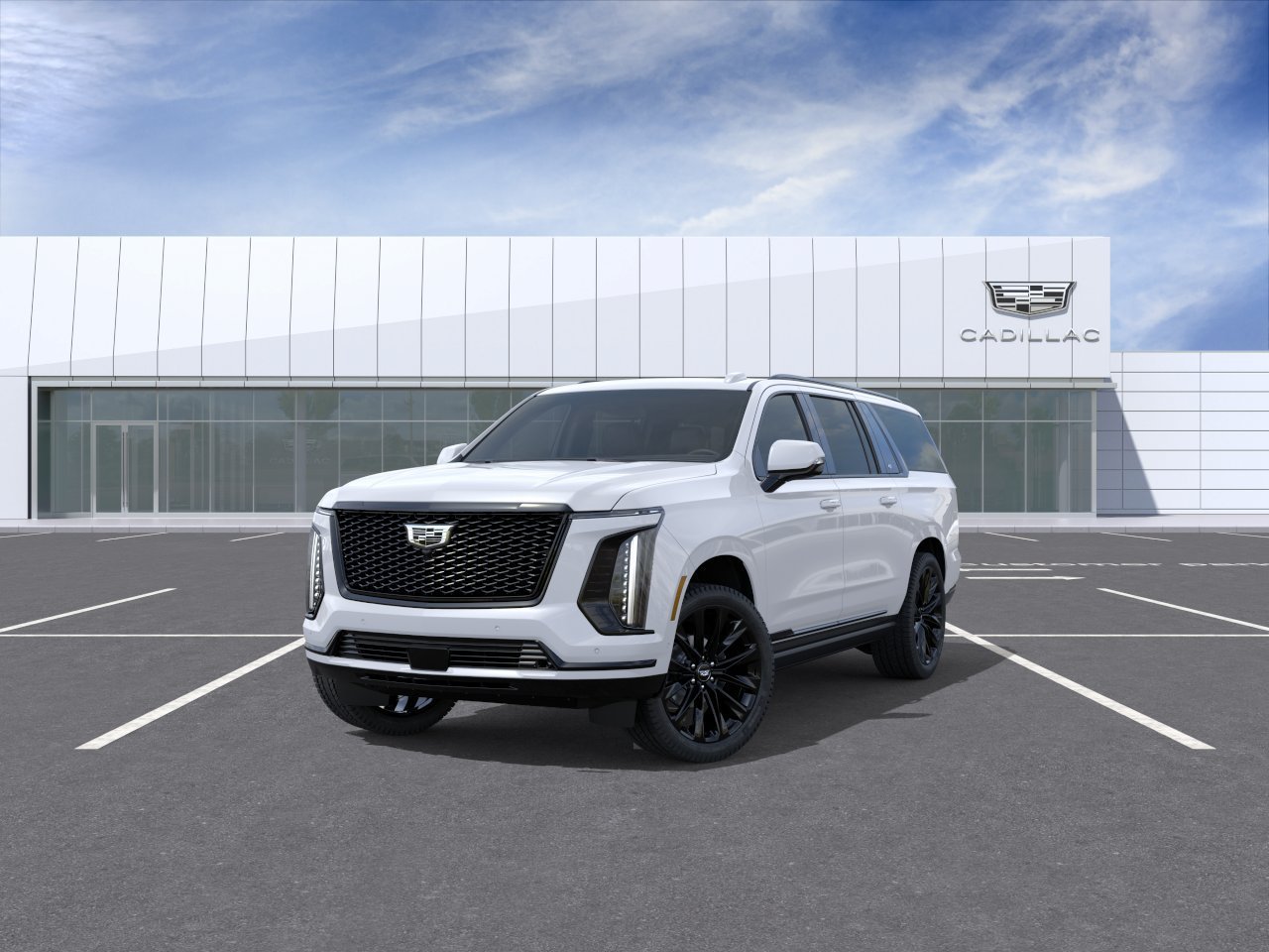 New 2026 Vibrant White Tricoat Cadillac Platinum Sport image 8